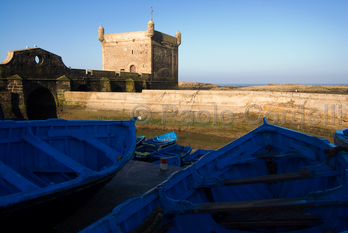 Fishing Harbour, Essaouria, Morocco
 (cod:Morocco 22)